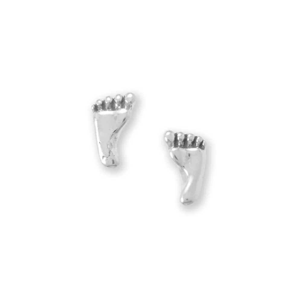 💫 Happy Feet Stud Earrings